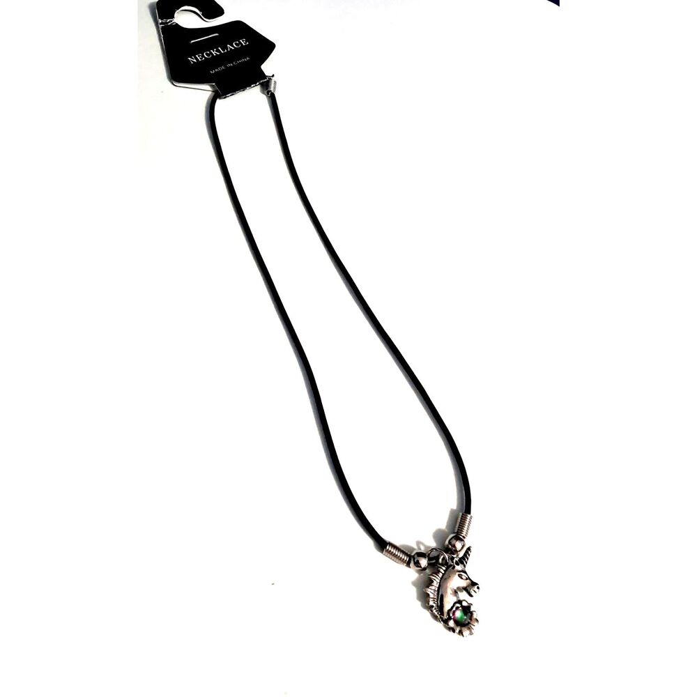 Unicorn Necklace Novelty Good Luck Vibes